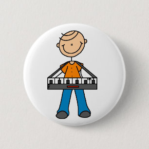 Stick Figure Keyboard Button