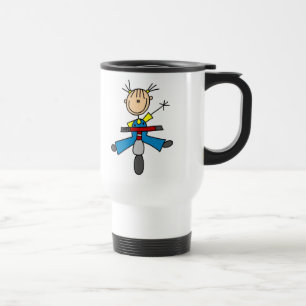 Stick Figure On Scooter Mug