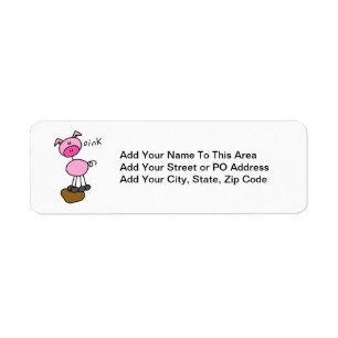 Stick Figure Pig T-shirts and Gifts