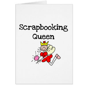 Stick Figure Scrapbook Queen