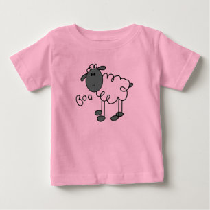 Stick Figure Sheep Tshirts and Gifts