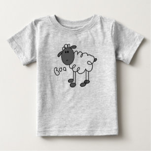 Stick Figure Sheep Tshirts and Gifts