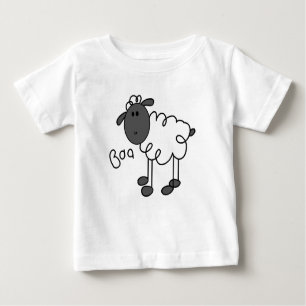 Stick Figure Sheep Tshirts and Gifts