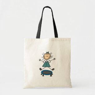 Stick Figure Trampoline Bag