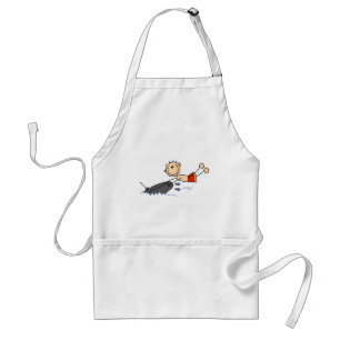 Stick Figure Tubing Tshirts and Gifts Standard Apron