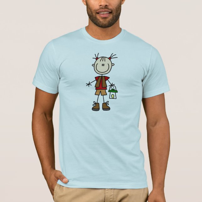 Stick Figures Camping Shirt (Front)