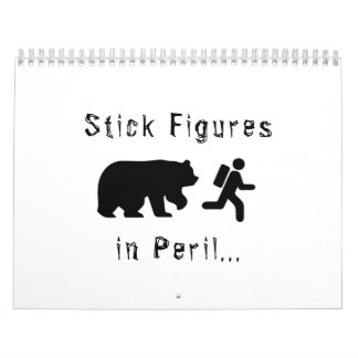 Stick Figures in Peril 2025 Calendar