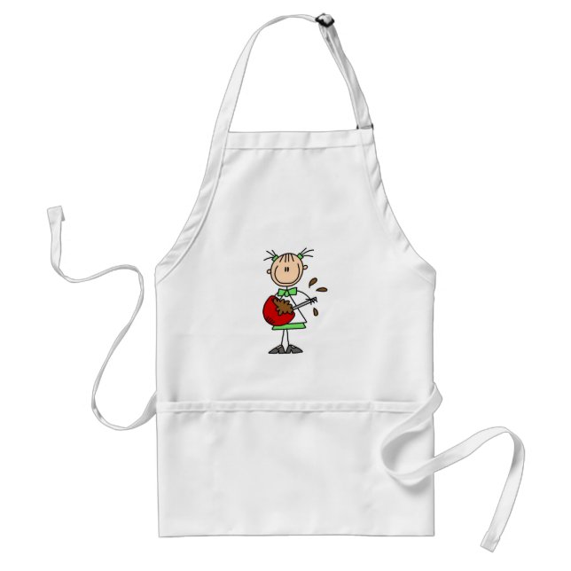 Stick Figures in the Kitchen  Standard Apron (Front)