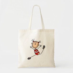 Stick Girl Gymnast Tshirts and Gifts Tote Bag