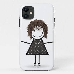 Stick Girl In Sneakers Case-Mate iPhone Case