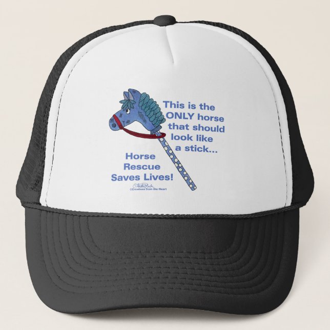 Stick Horse Trucker Hat (Front)