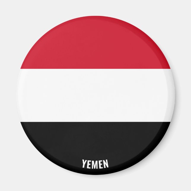 "Stick It" Charming Yemen Patriotic Magnet (Front)