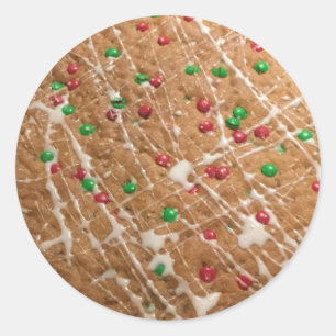 STICK IT - COOKIE PIZZA CLASSIC ROUND STICKER