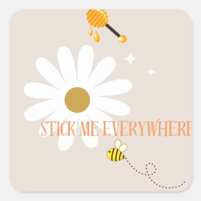 Stick Me Everywhere Sticker (Front)