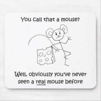 Stick Mouse Mousepad