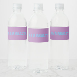 STICK ON BOTTLE LABELS/DRINK BOX/POUCH LABEL