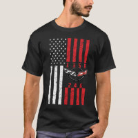 Stick Shift American Flag chevrolet corvette 6 Gea