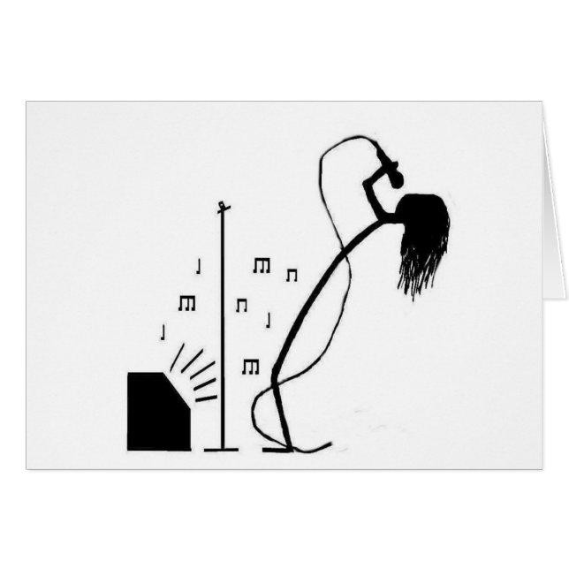 Stick Singer (Front Horizontal)