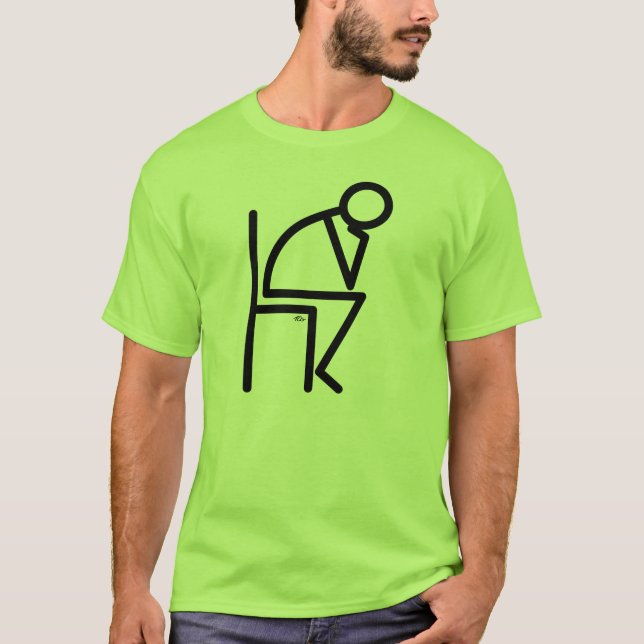 Stick Thinker T-Shirt (Front)