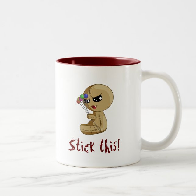 Stick this! Two-Tone coffee mug (Right)