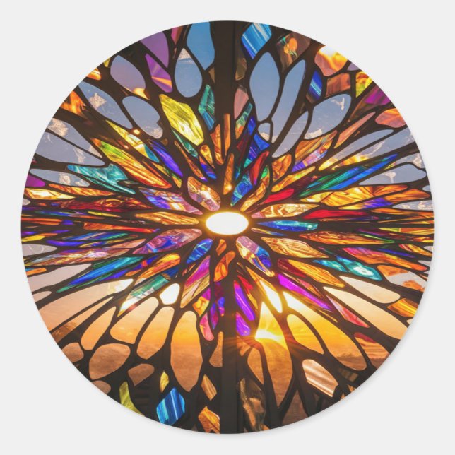 Stick to it.  classic round sticker (Front)