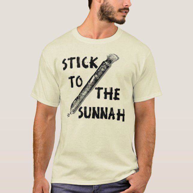 Stick To The Sunnah Miswak T-Shirt (Front)
