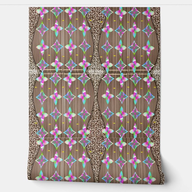 stick wallpaper bold colourful wallpaper peelandst (Unrolling)