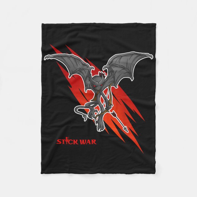 Stick War - Eclipsor  Fleece Blanket (Front)