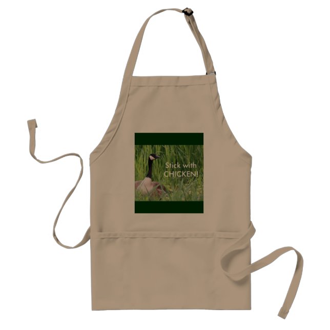 Stick With Chicken! Apron (Front)