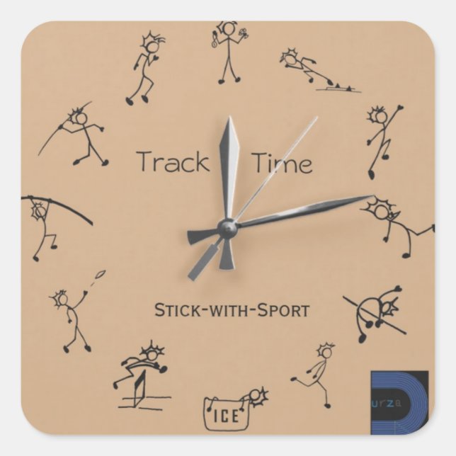 Stick With Sport Clock Sticker (Front)