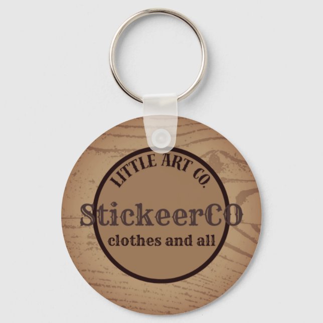 StickeerCo keychain (Front)