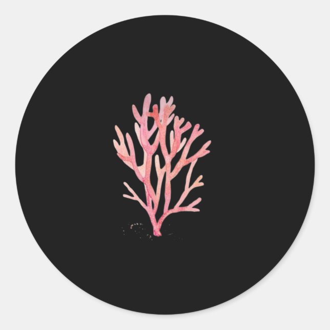 Sticker15  classic round sticker (Front)