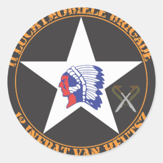 Sticker 12 Infbat Van Heutsz.