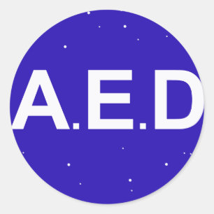 Sticker AED