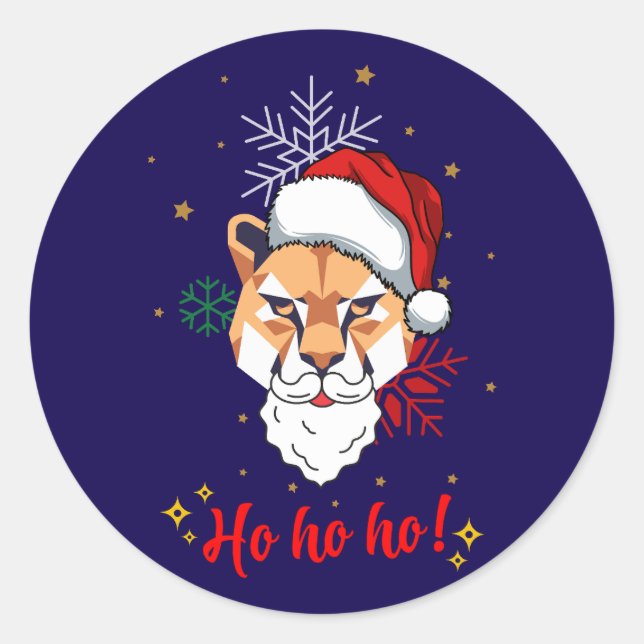 sticker animal ho ho ho  (Front)