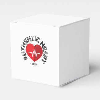 Sticker Authentic Heart 2024 Favour Box