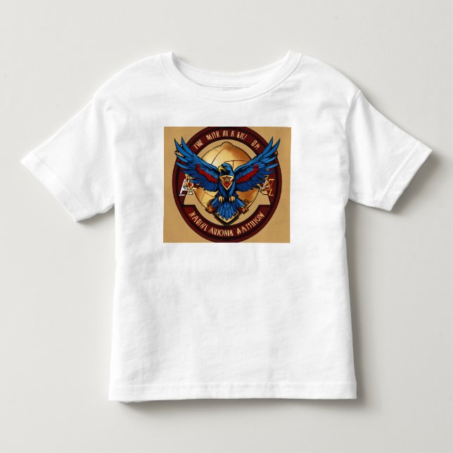 "Sticker Bombed Style" "Patchwork Personality" " Toddler T-Shirt (Front)