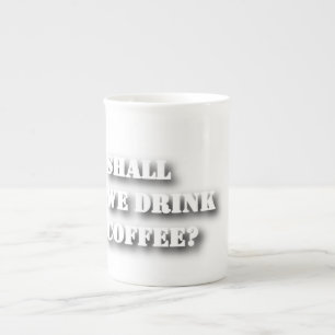 Sticker Bone China Mug