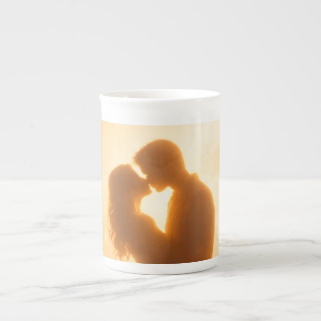 Sticker Bone China Mug (Front)