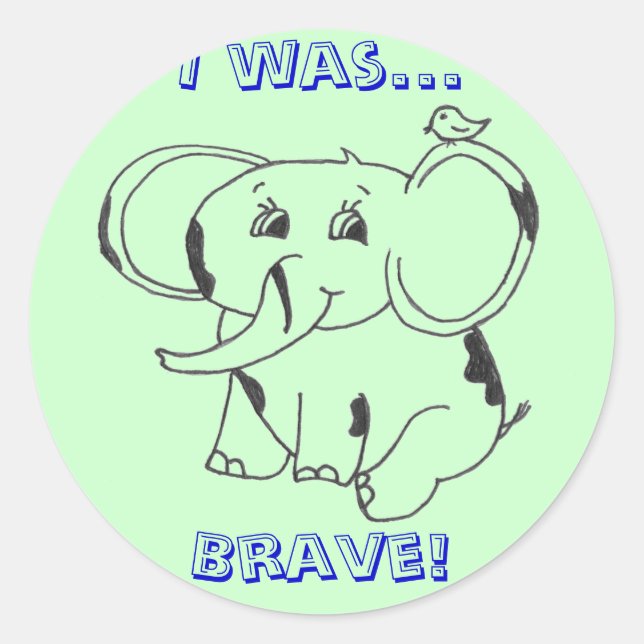 Sticker - Brave (Front)