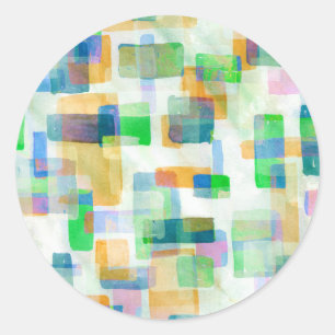 Sticker   Building Blocks Pink Seafoam