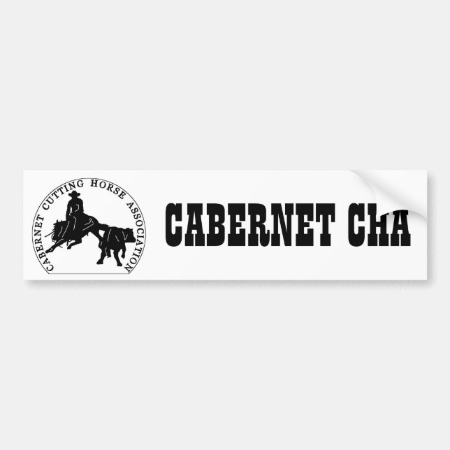 Sticker Cabernet CHA Blanc (Front)