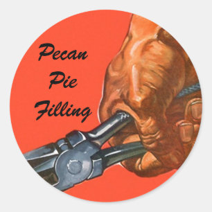 Sticker Canning Pecan Pie Pecans Nut Crackers