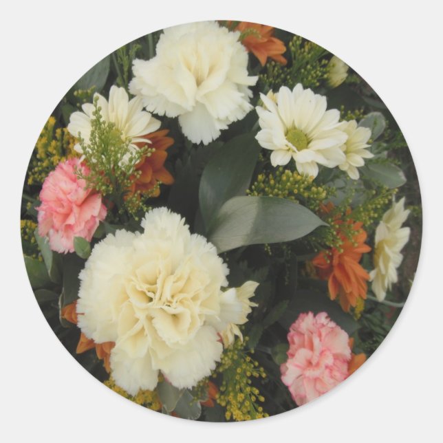 Sticker Carnation Bouquet (Front)