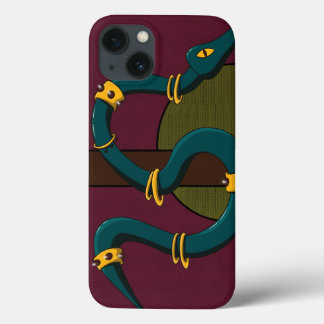 Sticker Carré Snake iPhone 13 Case