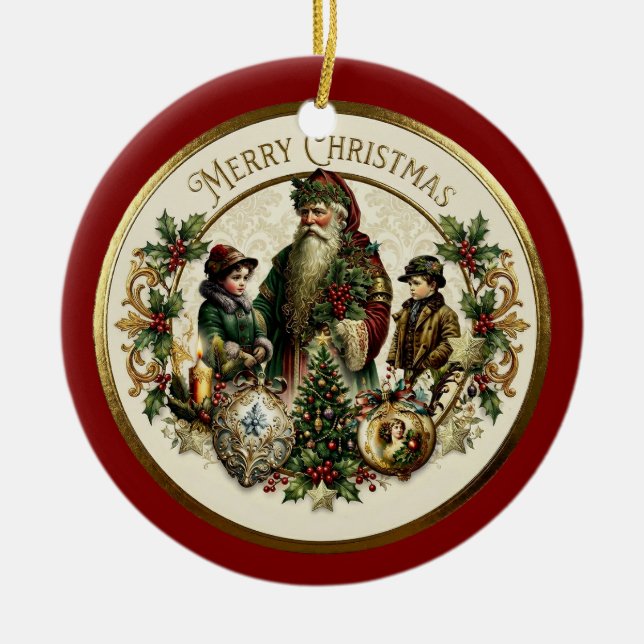 Sticker Ceramic Tree Decoration (Front)