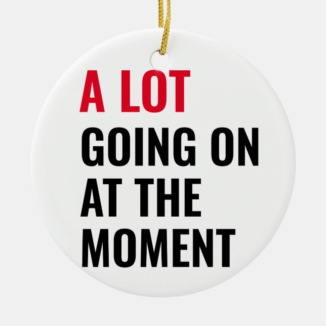 Sticker Ceramic Tree Decoration (Front)