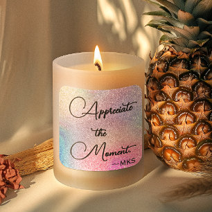 Sticker Colourful   Initials & Positive Affirmatio