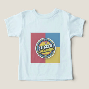 Sticker Creations Fun Graphic T-Shirt