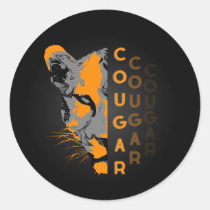 sticker Custom cougar